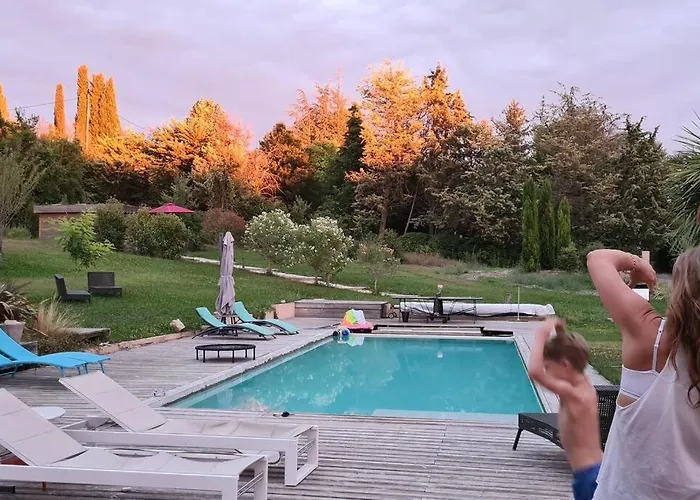 Chalet Bois Cosy Avec Piscine Aix Nature