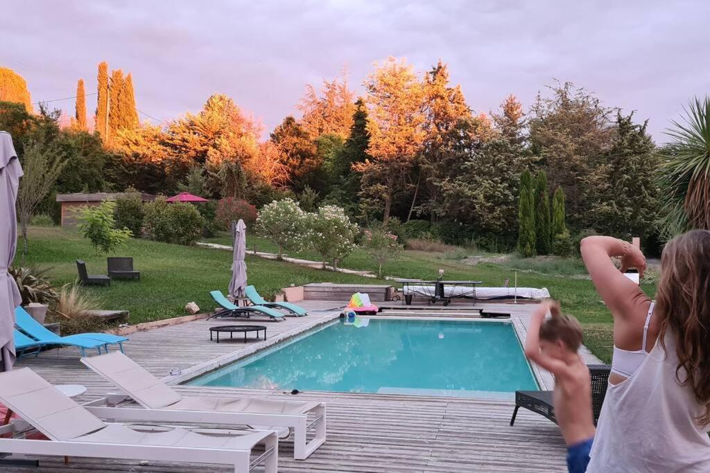 Bois Cosy Avec Piscine Aix Nature